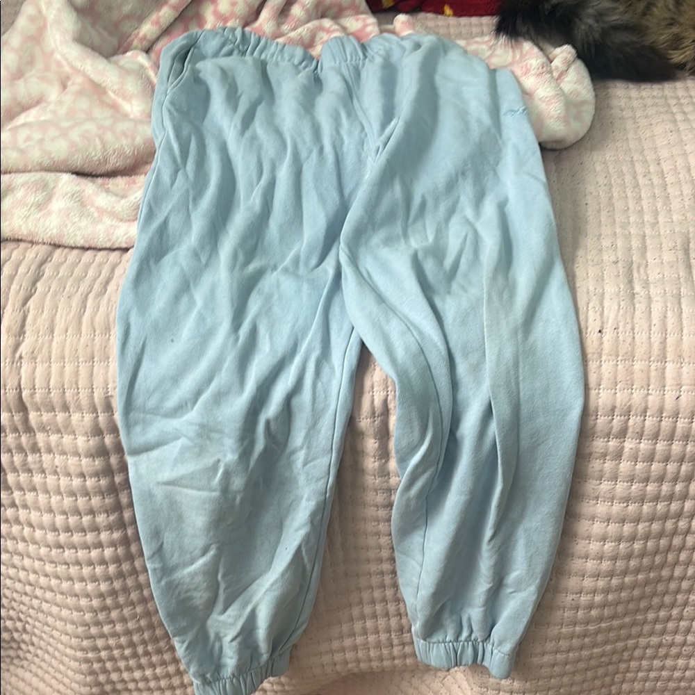 Light Blue Kids Jogger Pants
